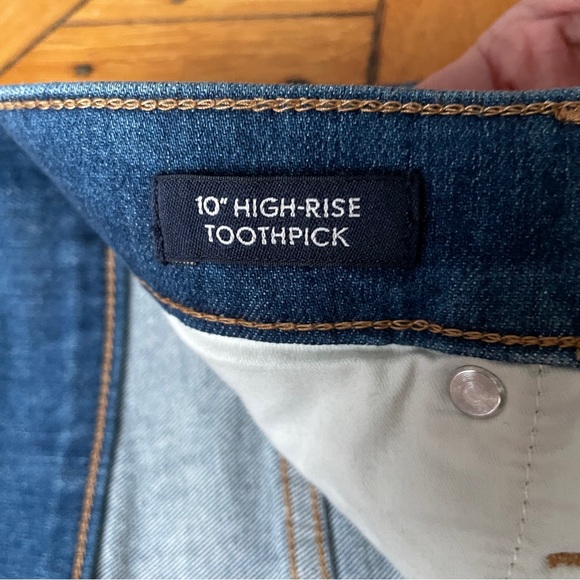 J. Crew 10” High Rise Toothpick Jeans SZ 27S - Picture 4 of 10